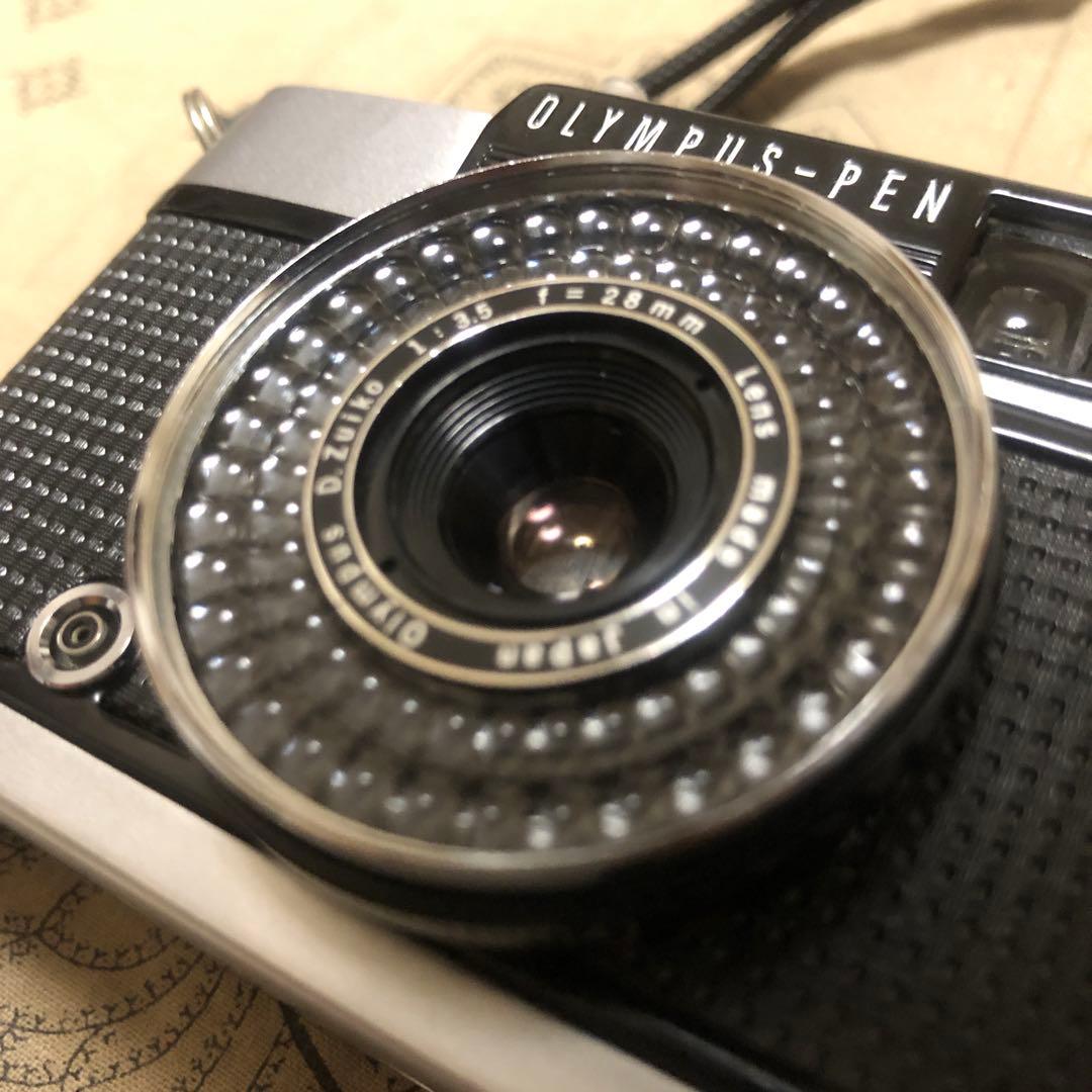 美品 OLYMPUS PEN EE-3 フィルムカメラ ハーフカメラ