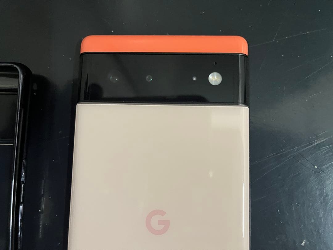 Google Pixel 6 カインダコーラル 本体ケース付き
