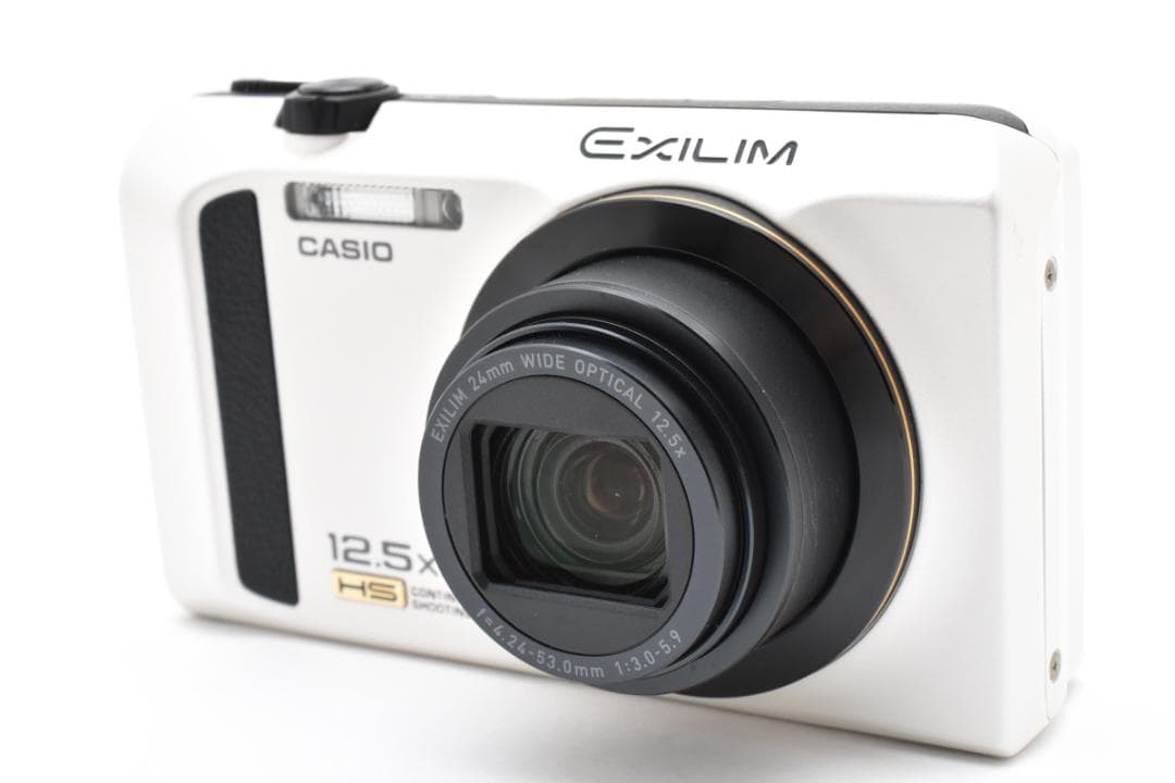 ■ ほぼ新品 ■ カシオ　CASIO EX-ZR300 《 元箱・ホワイト 》