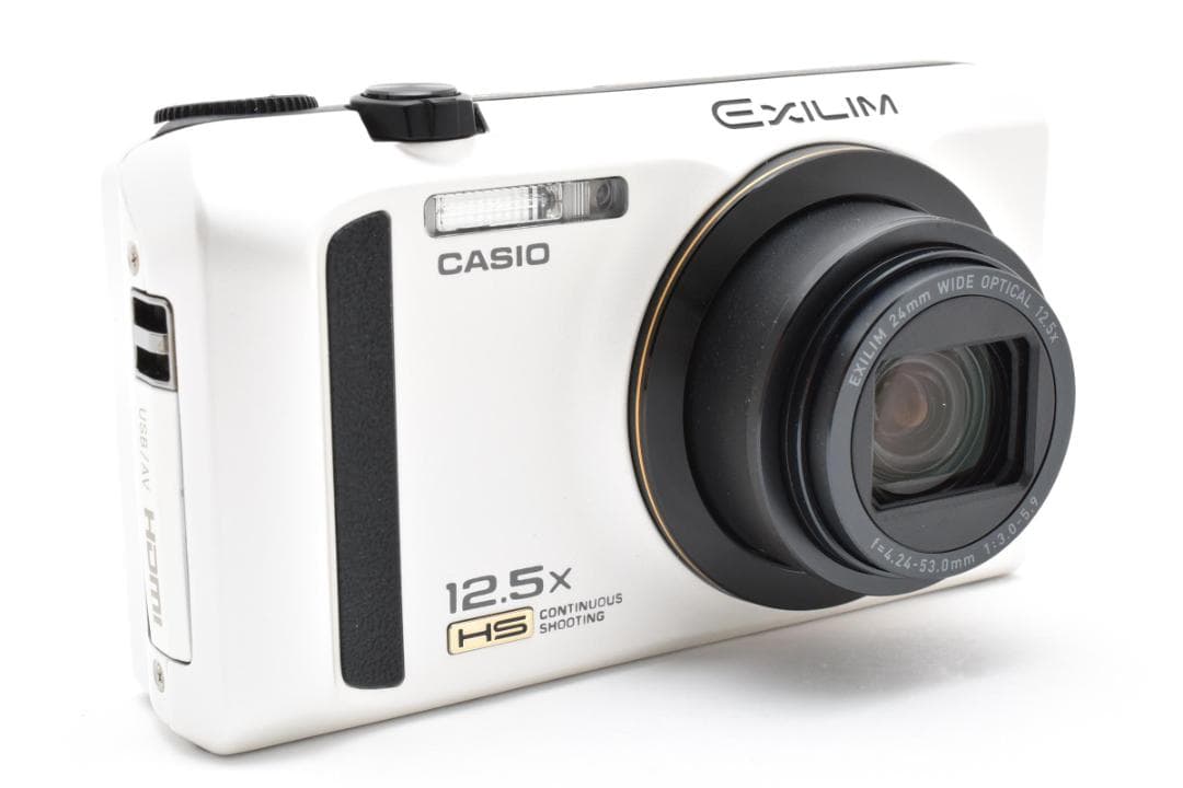 ■ ほぼ新品 ■ カシオ　CASIO EX-ZR300 《 元箱・ホワイト 》
