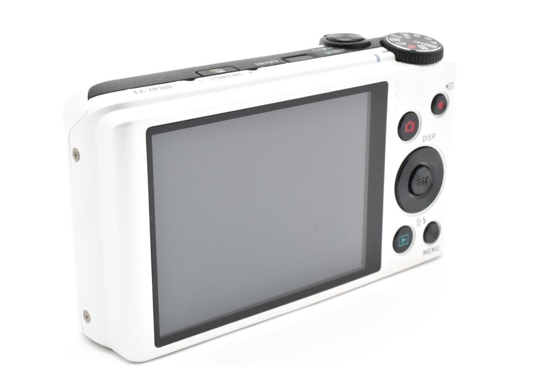 ■ ほぼ新品 ■ カシオ　CASIO EX-ZR300 《 元箱・ホワイト 》