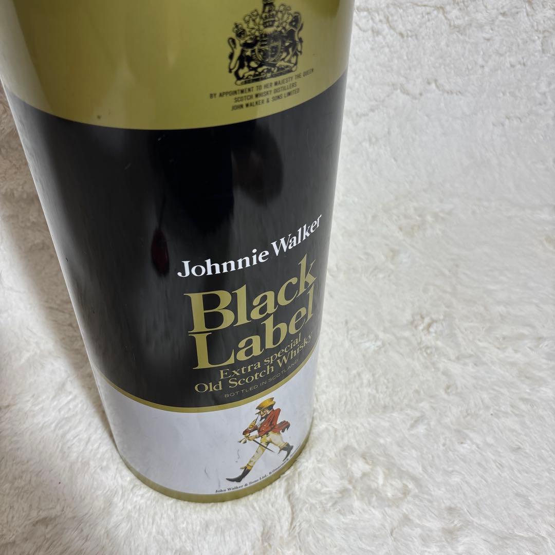 JOHNNY　WALKER　ジョニーウォーカー　昭和レトロ　ヴィンテージ　ゴミ箱