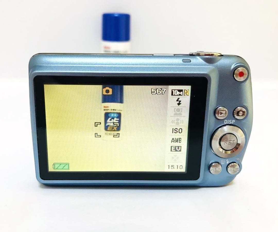 【お値下げ歓迎・ほぼ新品】 カシオ　CASIO EXILIM EX-Z1 ブルー