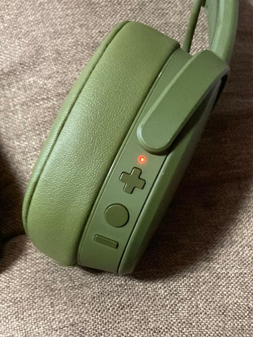 【美品】Skullcandy S6CRW ワイヤレス　ヘッドホン　グリーン
