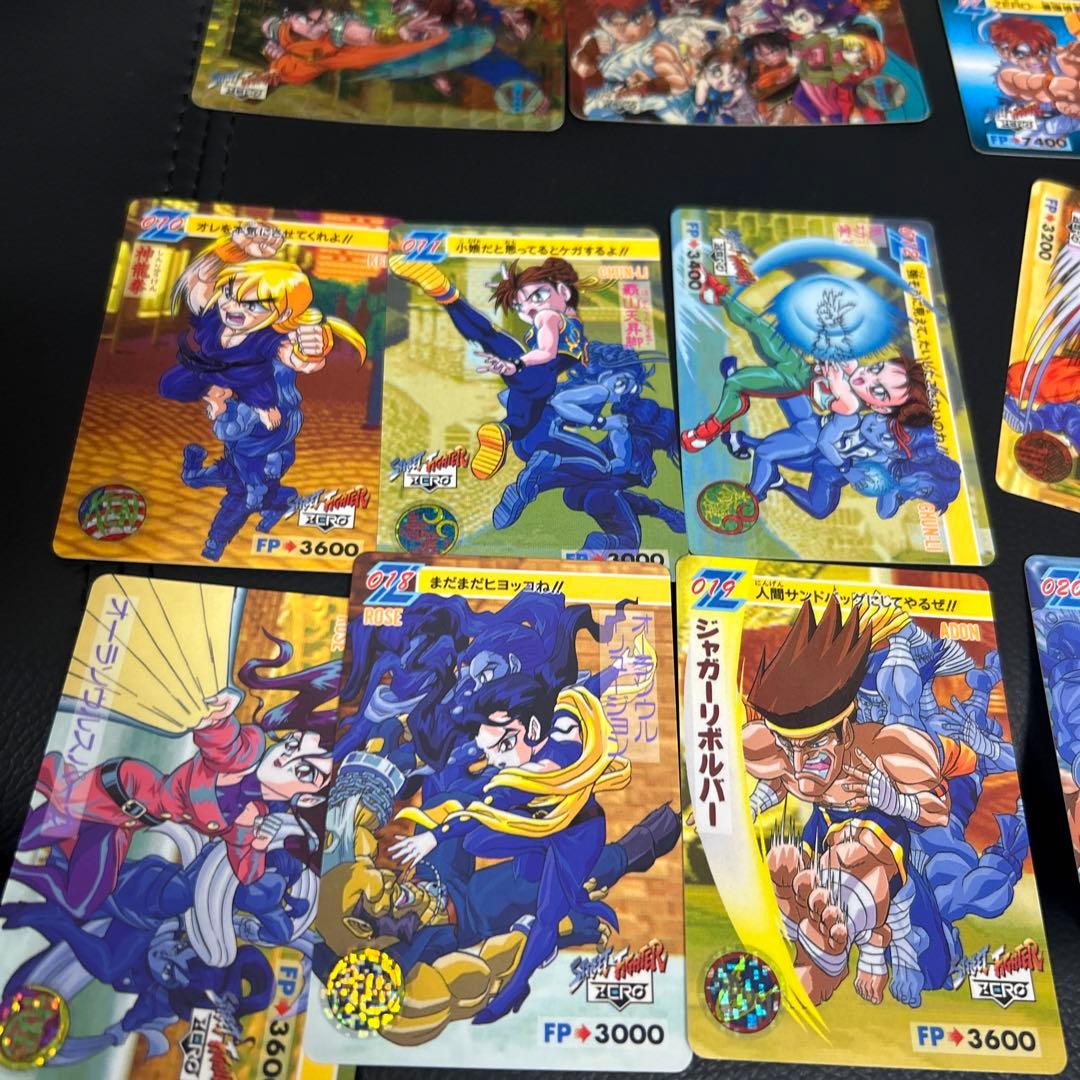 ストリートファイターZERO 全42種　バンダイ　カード