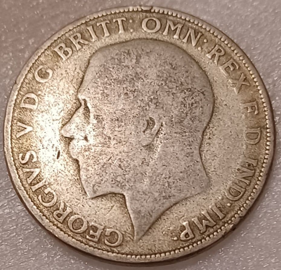 イギリス (1920年～1926年) 1フローリン銀貨