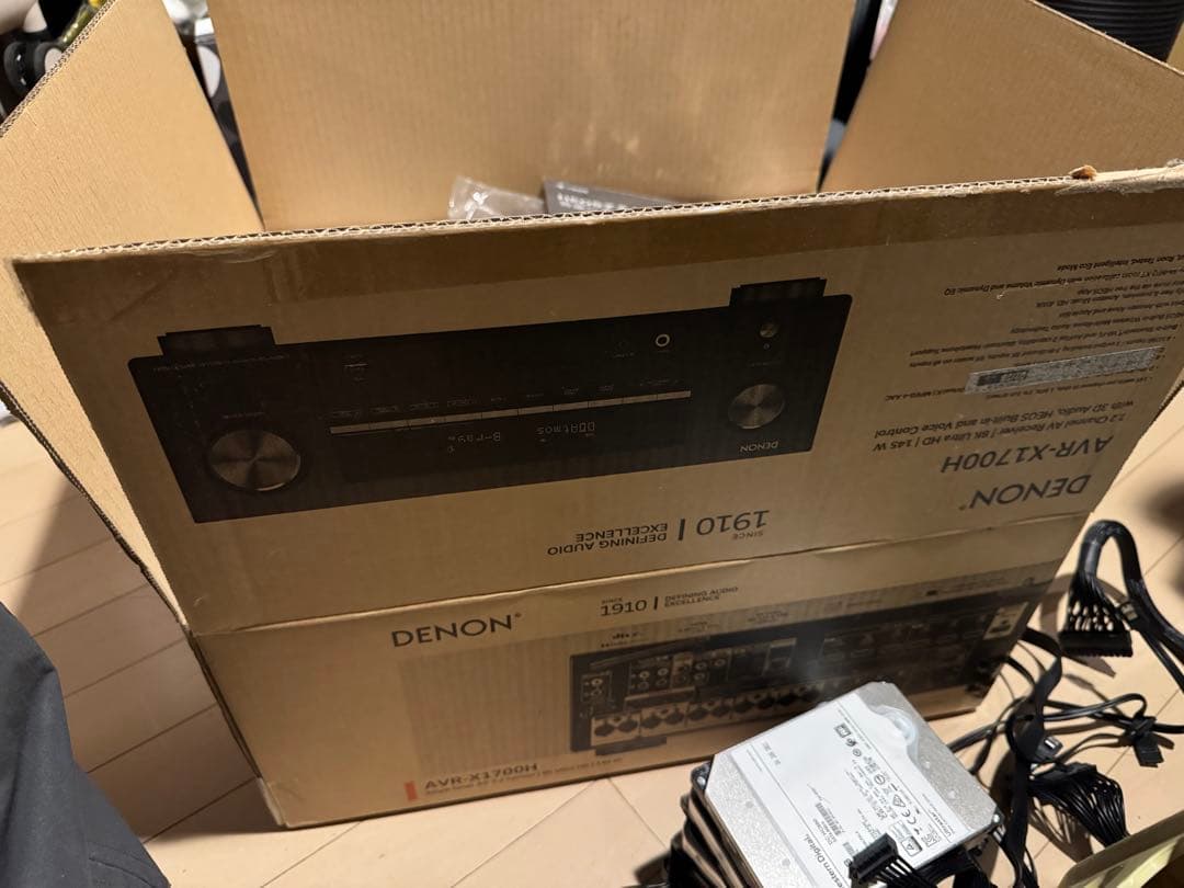 DENON(デノン) AVアンプ AVR-X1700H 付属品完備