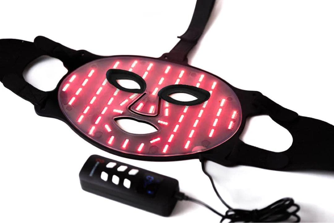 レッドライトセラピー フェイスマスク LED美顔器 EMFフリー 近赤外線