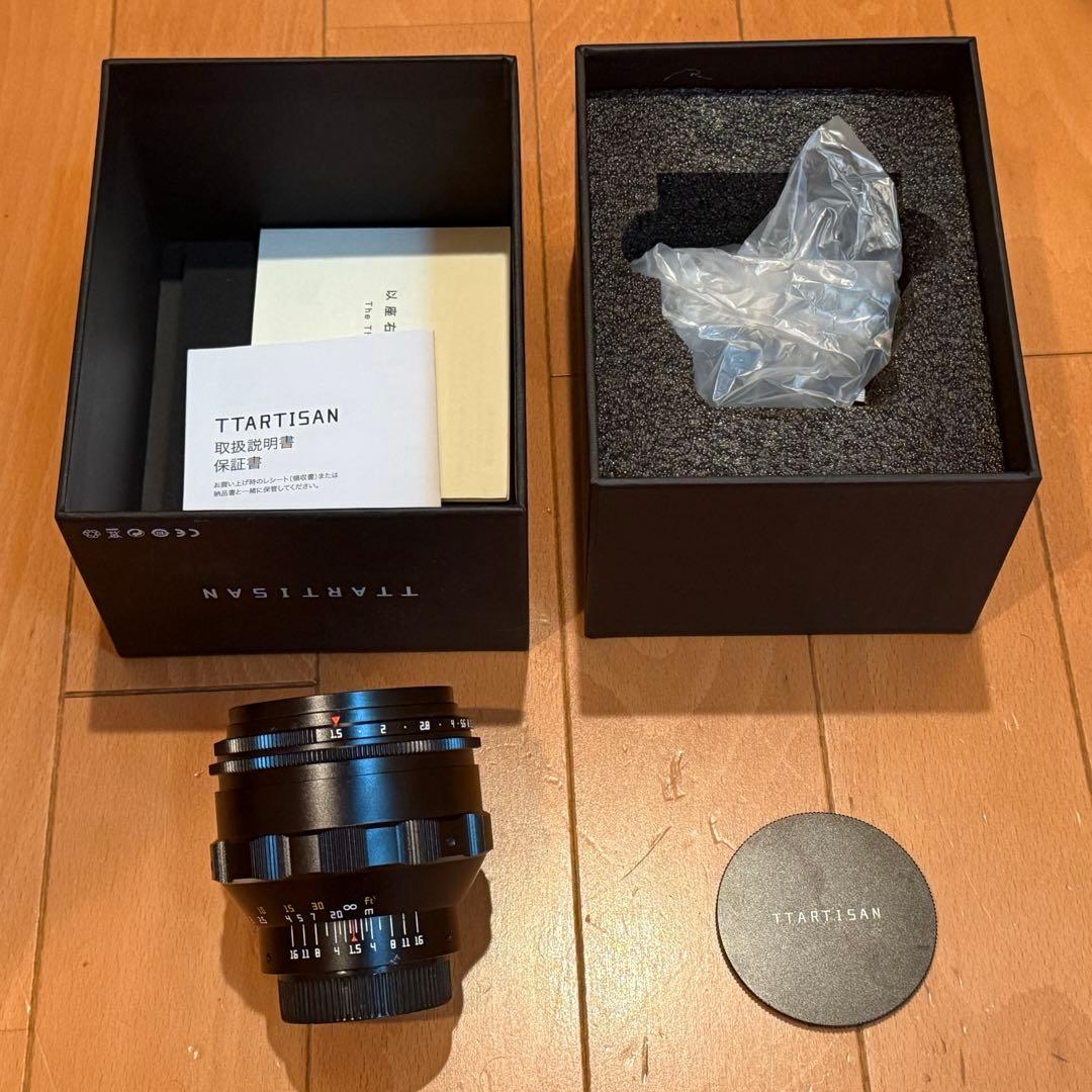 TTartisan 75mm F1.5 M42マウント