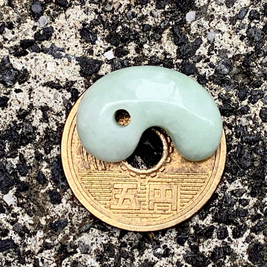 ⭕️神様からの授かり糸魚川翡翠ジェダイト勾玉　価値ある本物をお身近にソーティング付