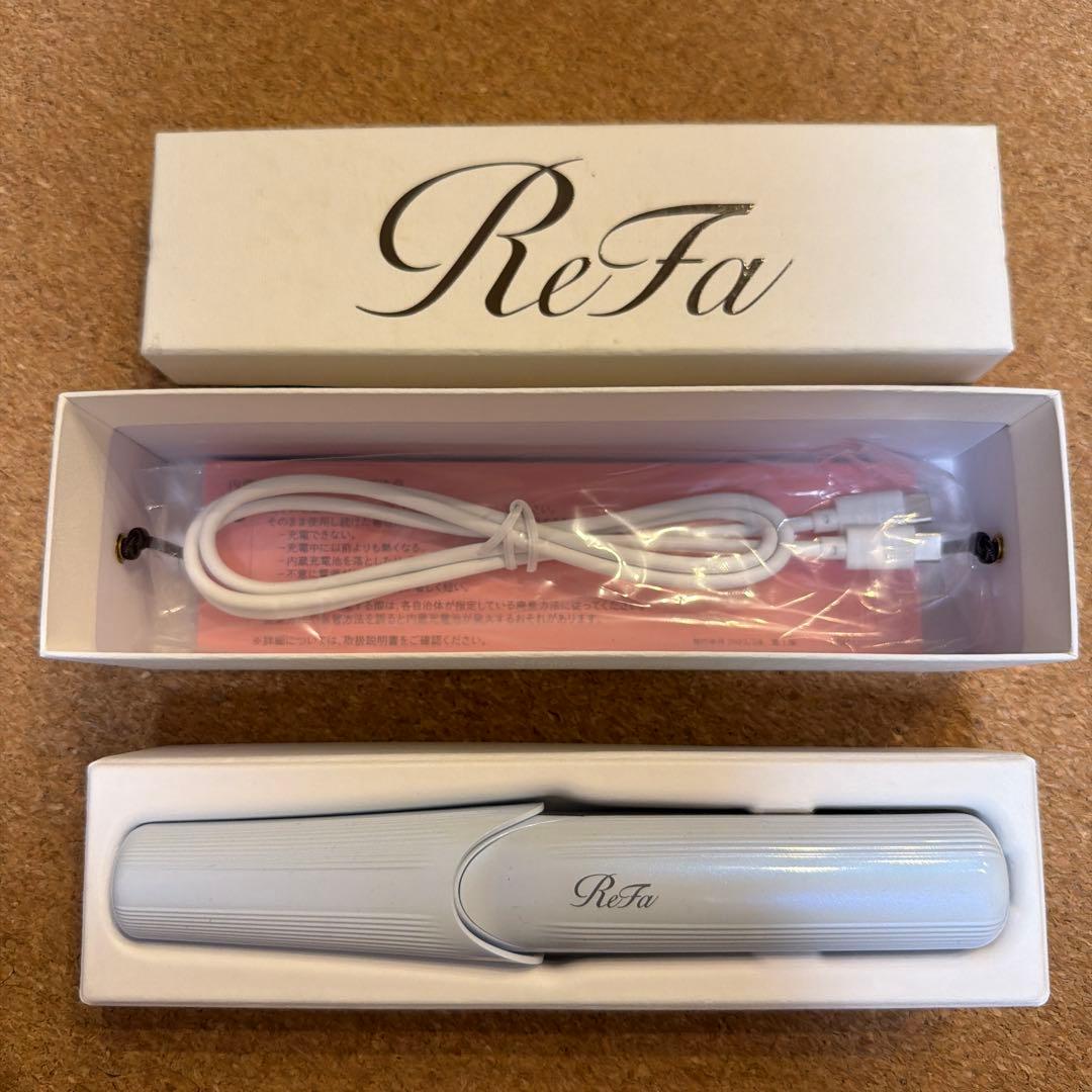 ReFa リファフィンガーアイロン ホワイト ストレートアイロン