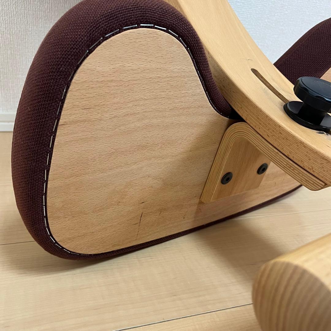 美品✨Balans Easy バランスチェア サカモトハウス ブラウン カバー付