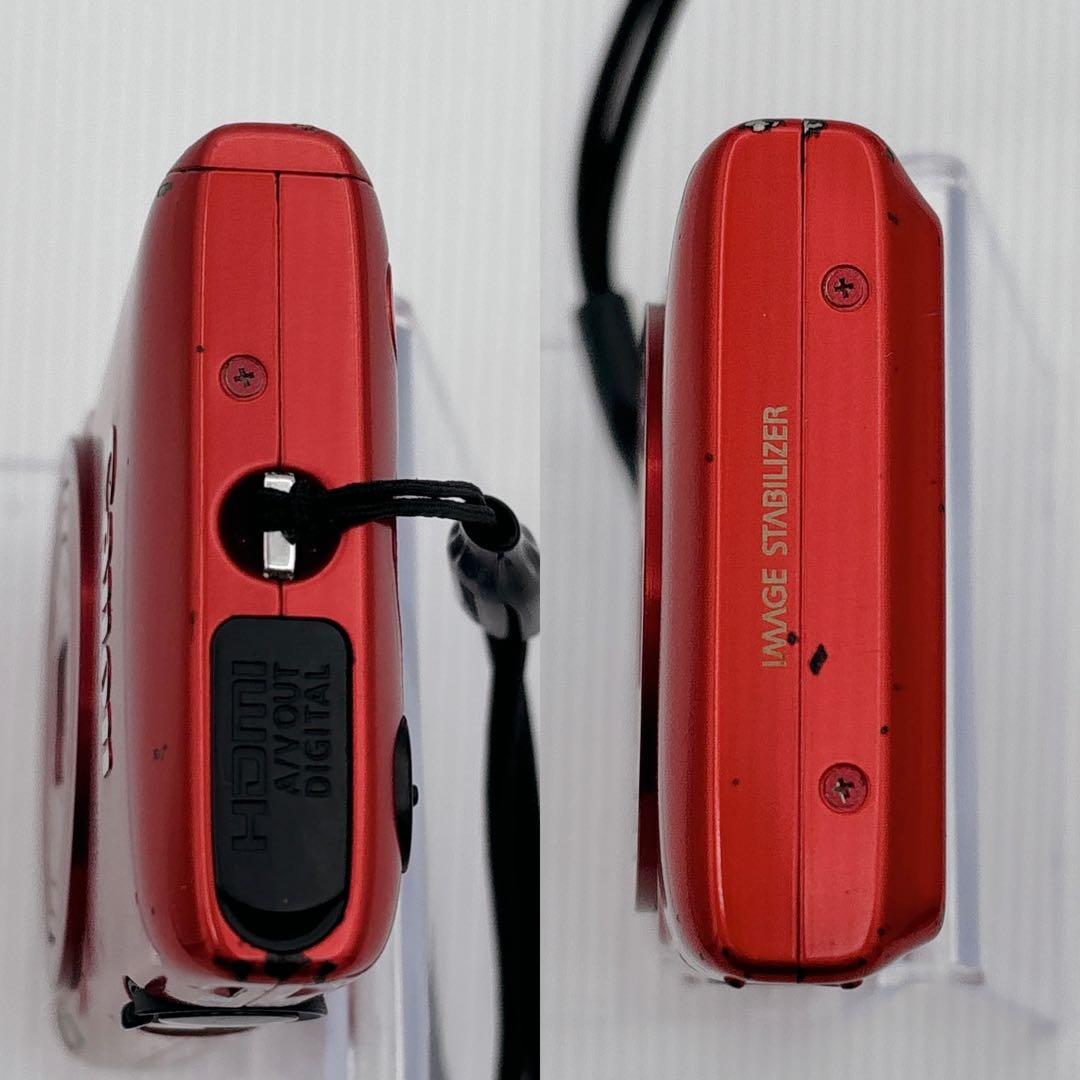 Canon IXY 410F コンパクトデジタルカメラ レッド 動作品 付属品有
