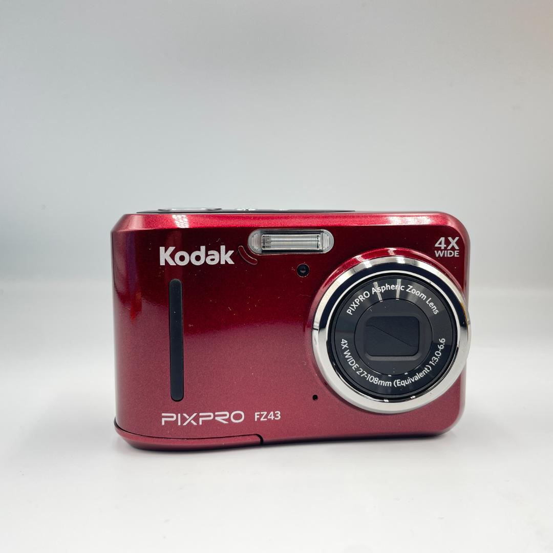【未使用品・転送特典無料あり】Kodak PIXPRO FZ43 RED