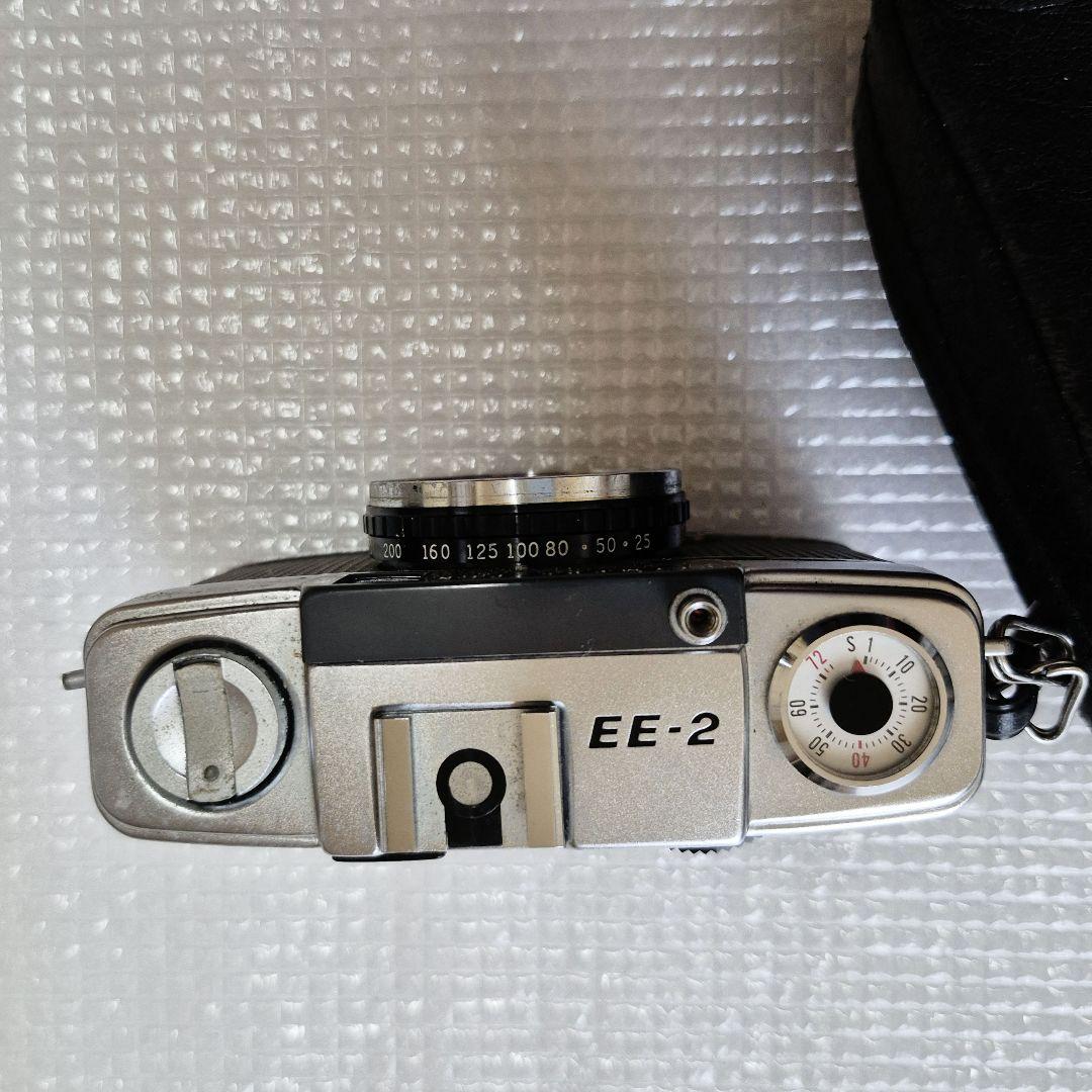 ４点全てまとめて　OLYMPUS EE-2 コンパクトフィルムカメラ ケース付