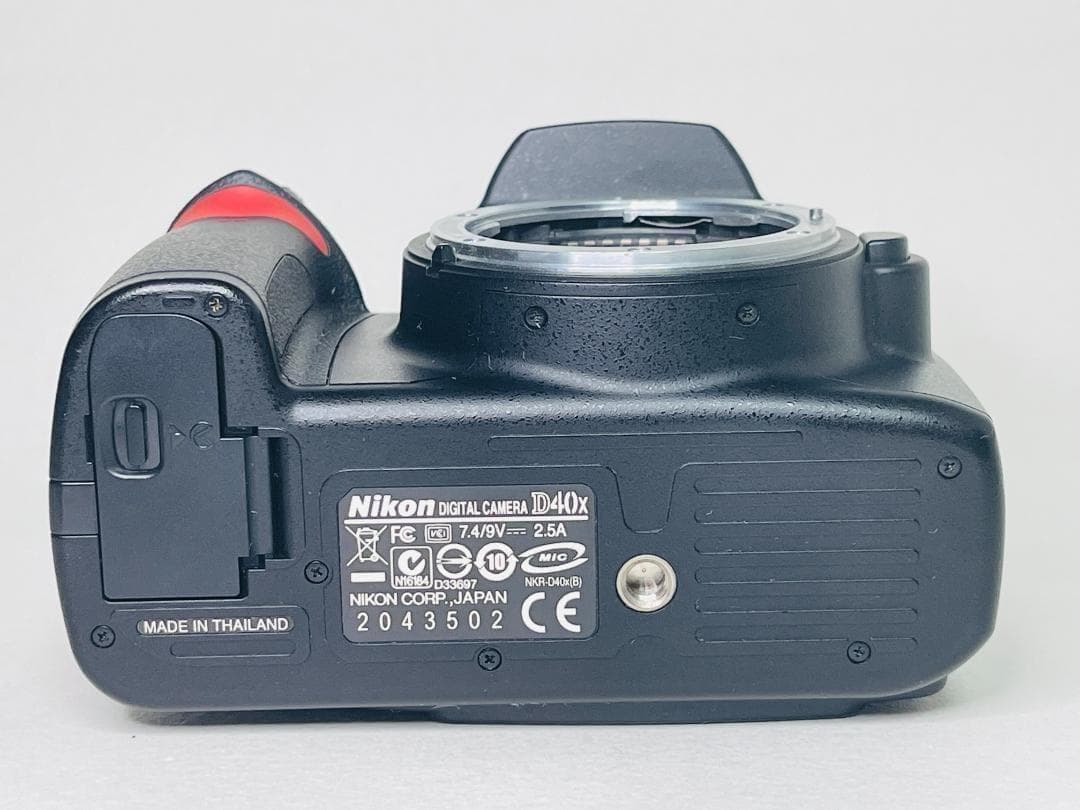 【美品】 ニコン Nikon D40X ボディ ≪ショット数 4,783回≫