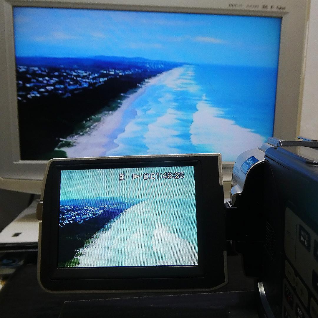 動作品ソニー DCR-TRV17 MiniDVビデオカメラ　DVDダビングに最適