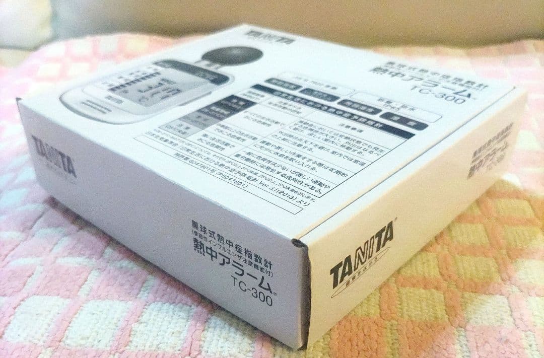 【新品未使用】TANITA 熱中症指標計 TC-300 電池おまけ付き