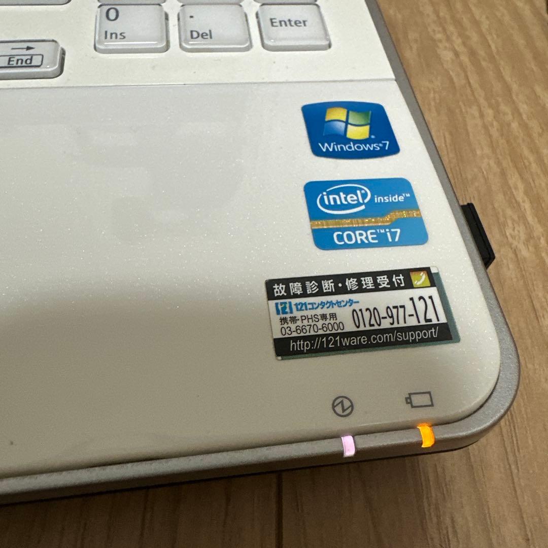 NEC LaVie L ノートPC 本体　☆★☆ジャンク扱い☆★☆