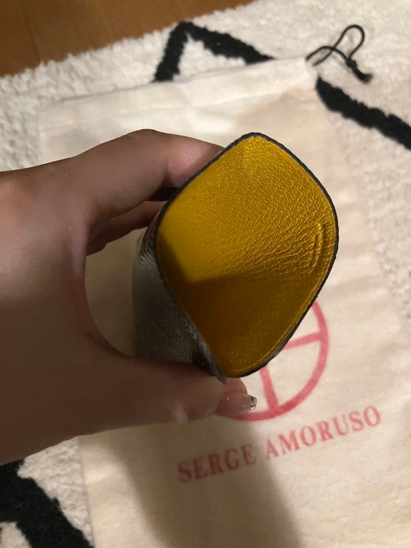 【美品】SERGE AMORUSO セルジュアモルソ メガネケース フルオーダー