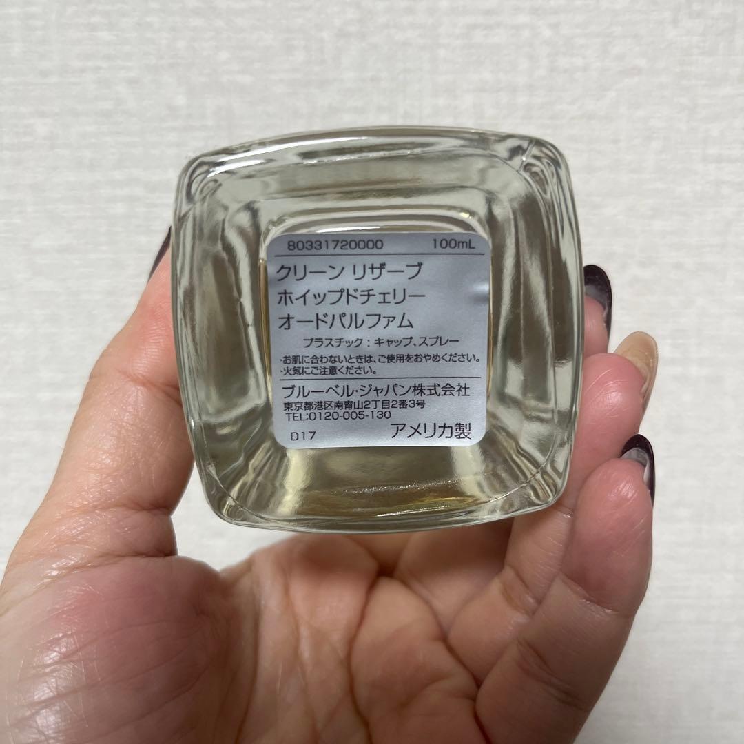 CLEAN RESERVE ホイップチェリー オードパルファム 100ml