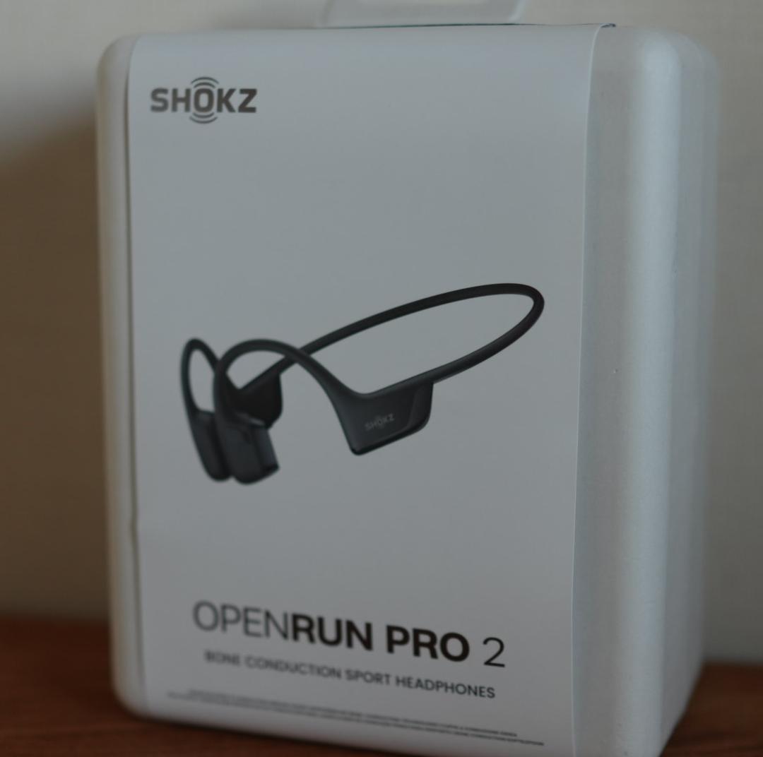 【極美品】Shokz OpenRun Pro 2 骨伝導 ブラック