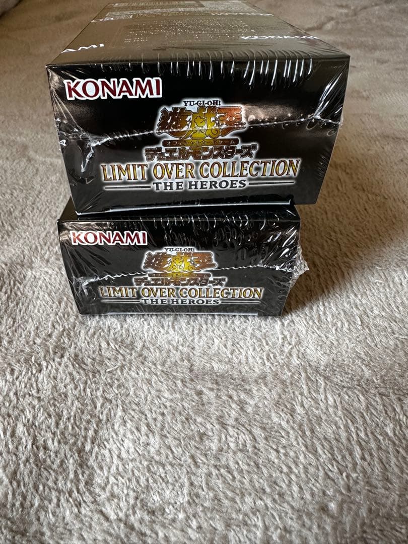 (シュリンク付き)遊戯王 LIMIT OVER COLLECTION 2BOX