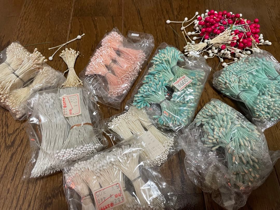 アートフラワー用コテ、パーツセット