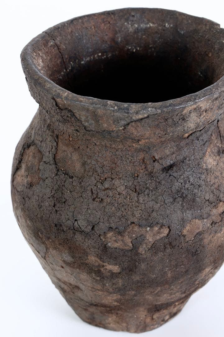 弥生土器 壺 小壺 箱付 高さ15cm 古代土器 古陶 壷 古美術 時代物