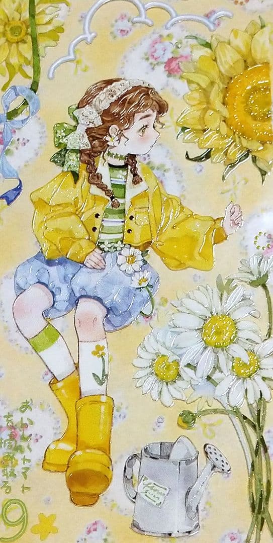 ✩再販✩J883＃一日小田园(水晶)野柚切り売り海外人物マステ女の子
