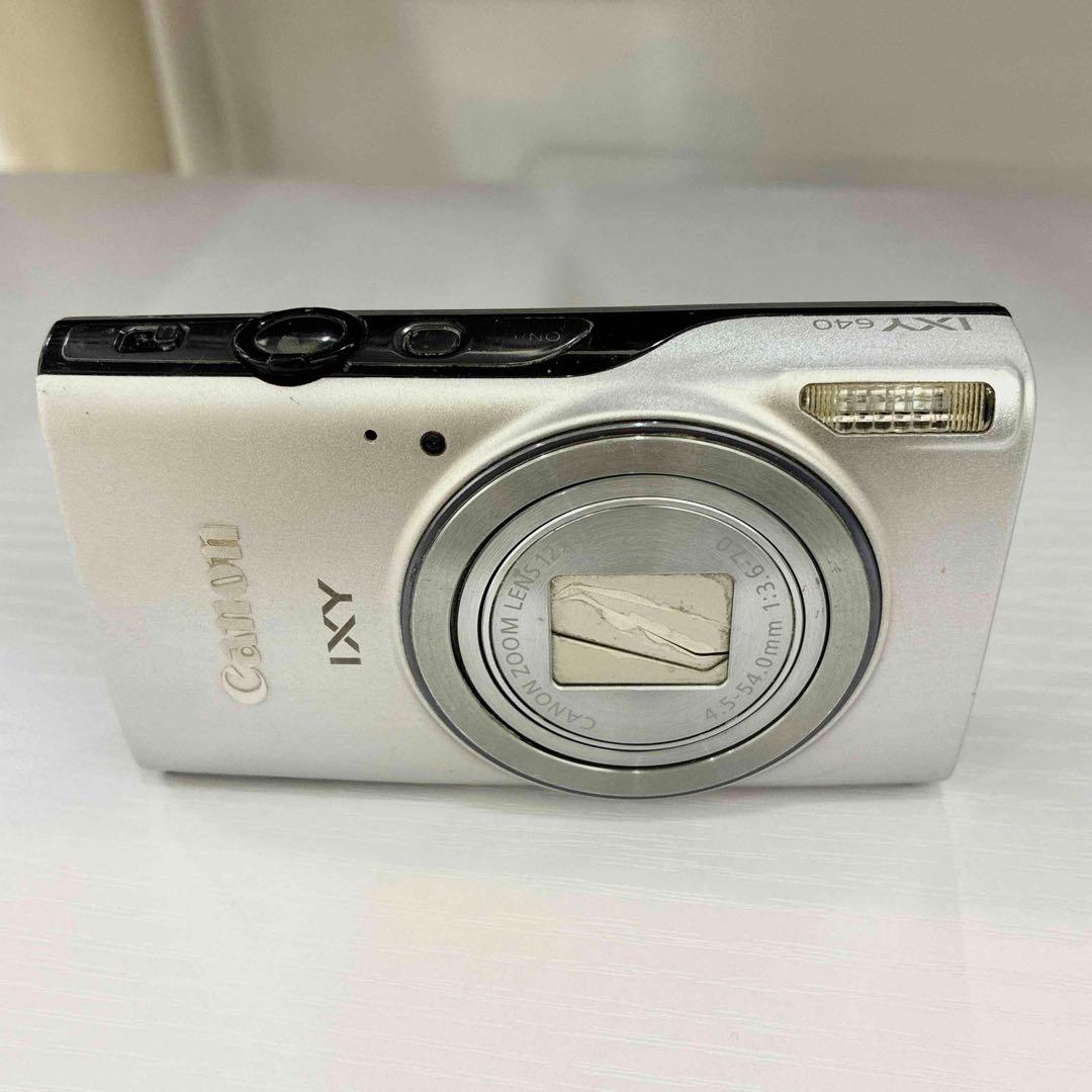 Canon IXY 640 シルバー コンパクトデジタルカメラ★動作確認なし★