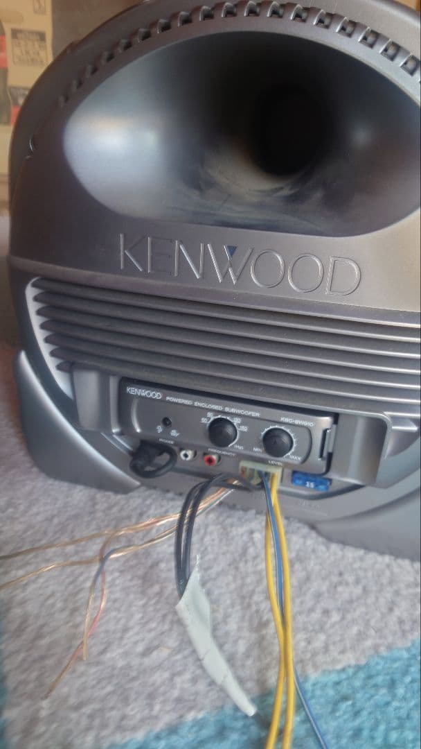 スピーカー・ウーファー KENWOOD Powered Subwoofer