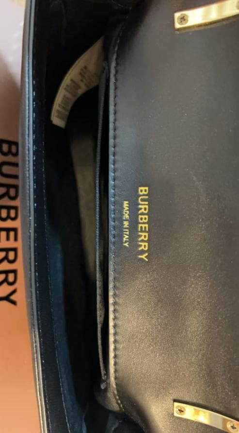Burberry Lola スモール ブラックゴールド チェーンバッグ 美品