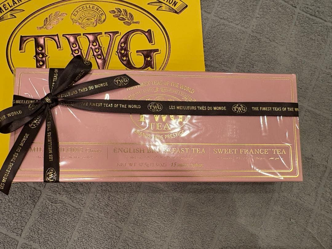 日本限定　3/9発売　TWG スプリングロマンスティーセレクション