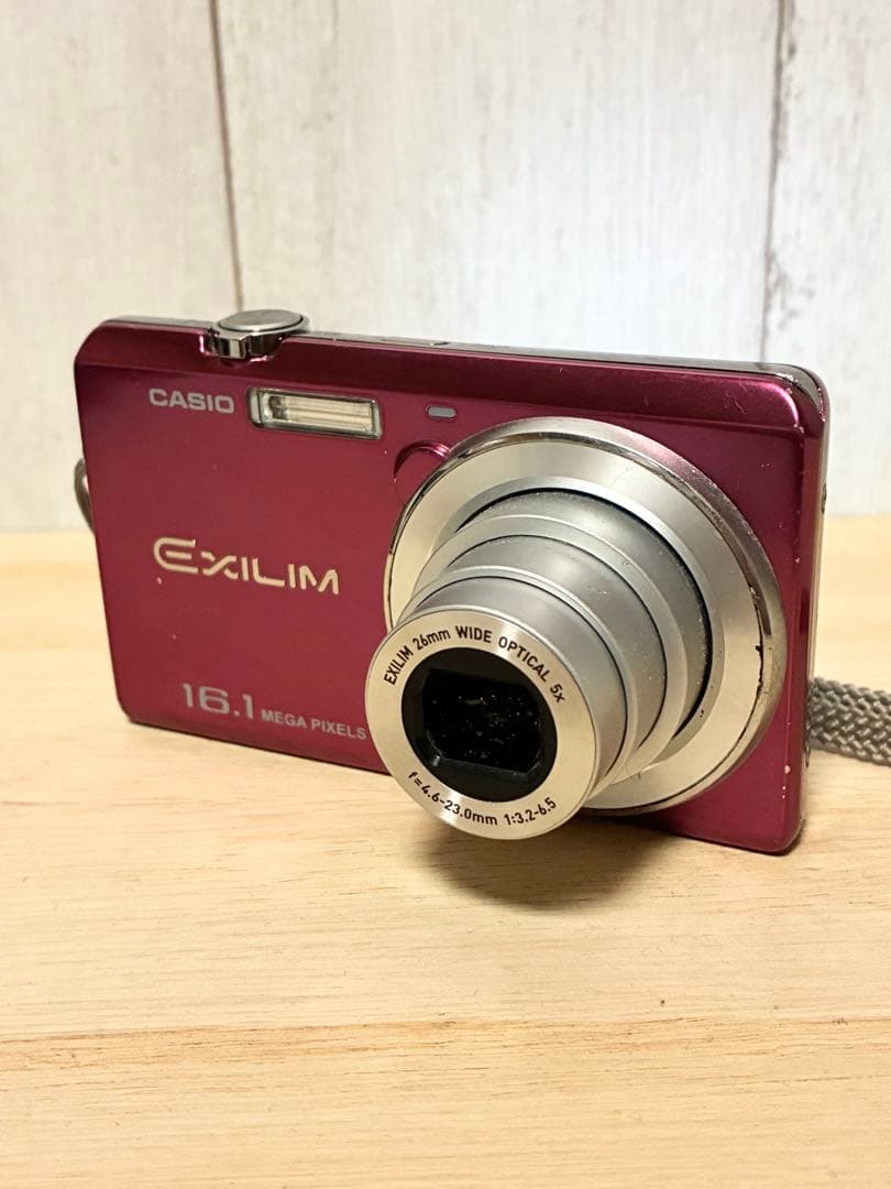 【稼働品 箱付き】CASIO EXILIM EX-ZS12 コンデジ ピンク
