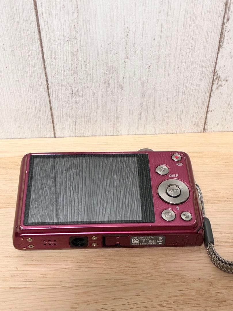【稼働品 箱付き】CASIO EXILIM EX-ZS12 コンデジ ピンク