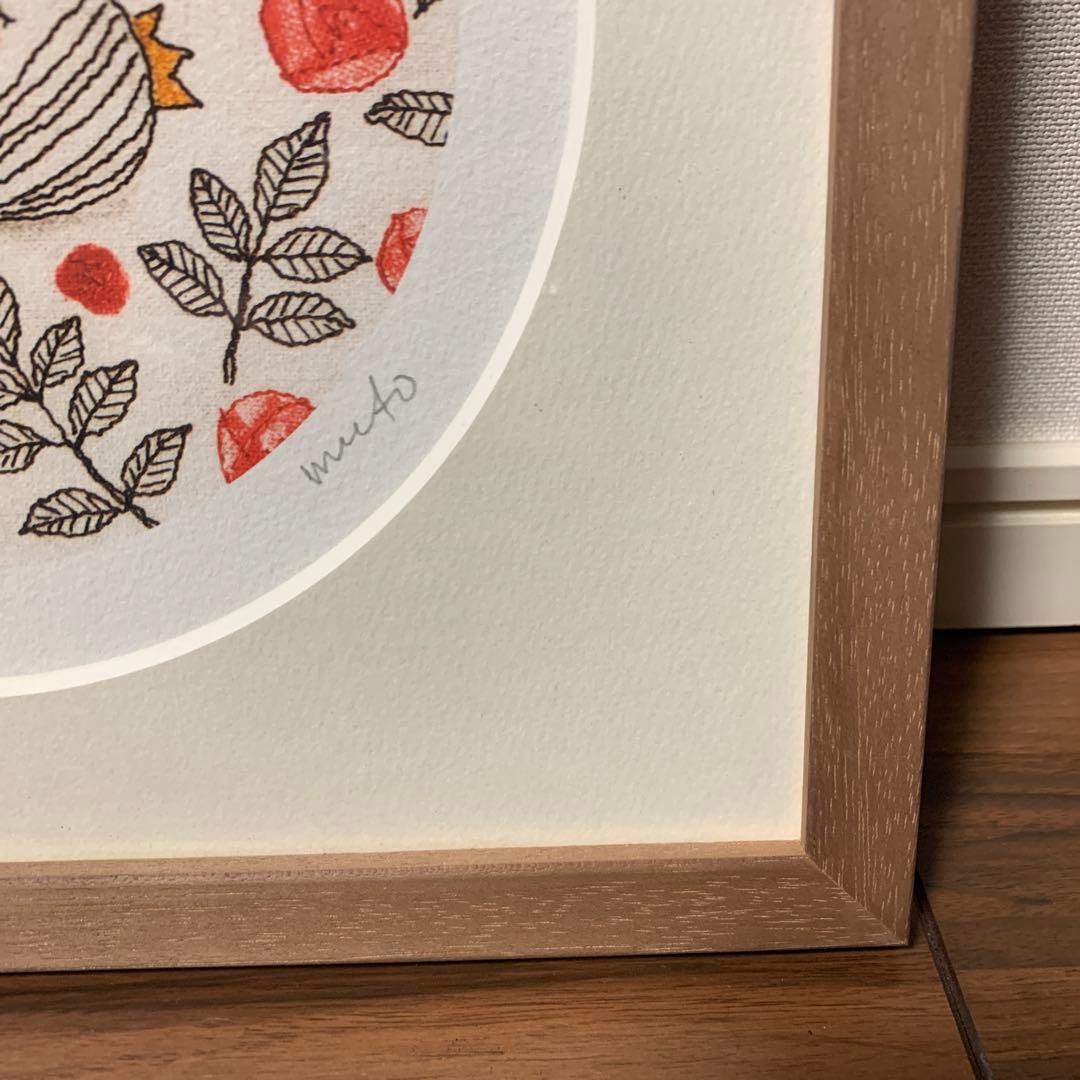ミカオ　MICAO 「いばらひめ」版画　絵画