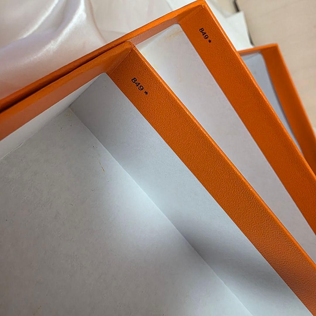 エルメス　HERMES　空箱 849* 空き箱　箱のみ　大きい　大きめ