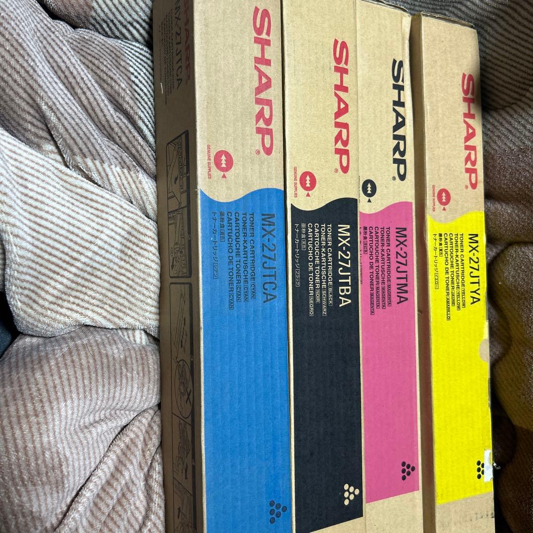 SHARP トナーカートリッジセット MX-27J