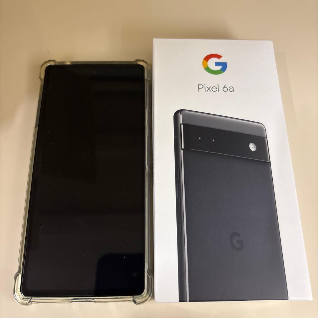 Google Pixel 6a 本体 クリアケース付き