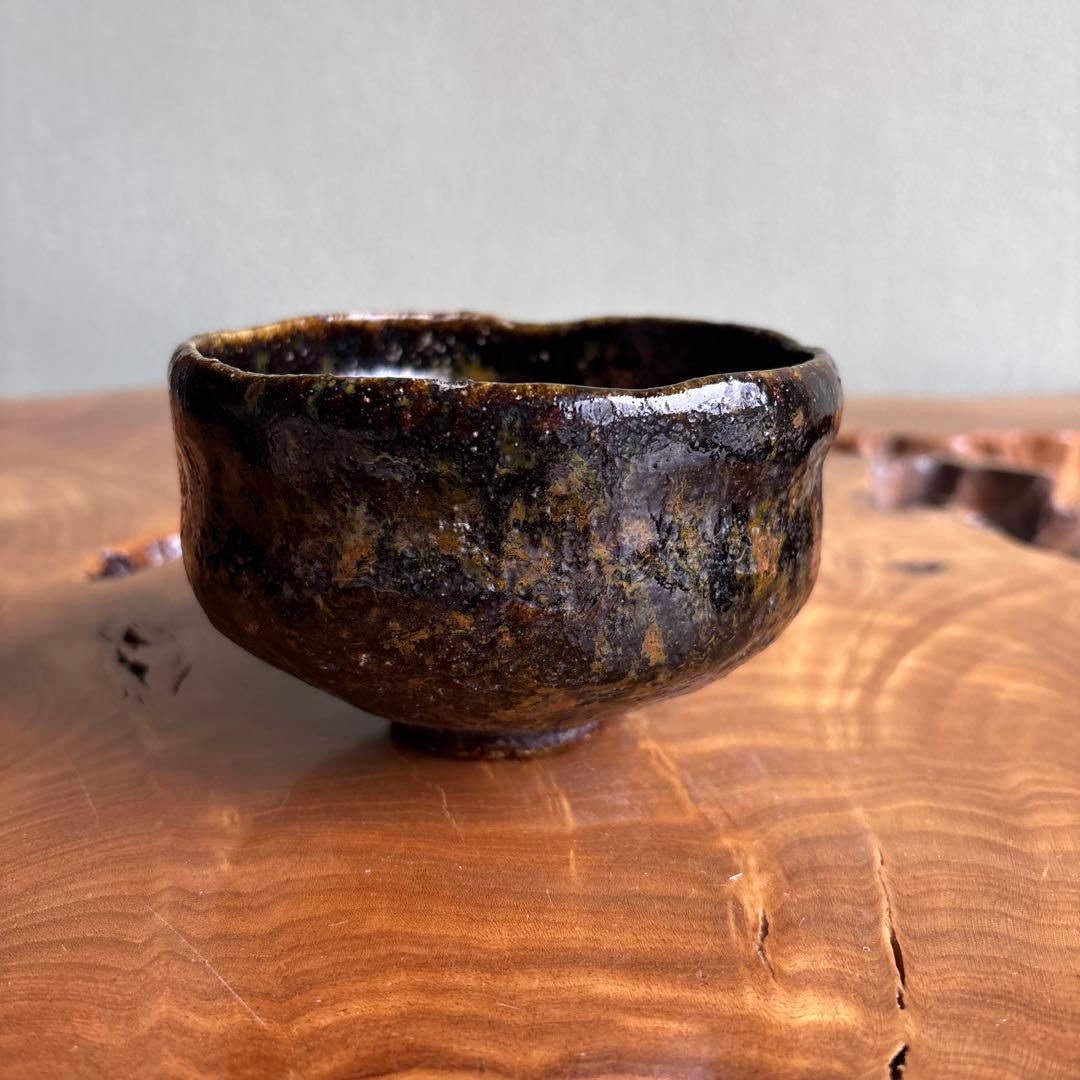 窯変茶碗 作家物 紙箱 抹茶碗 茶道具