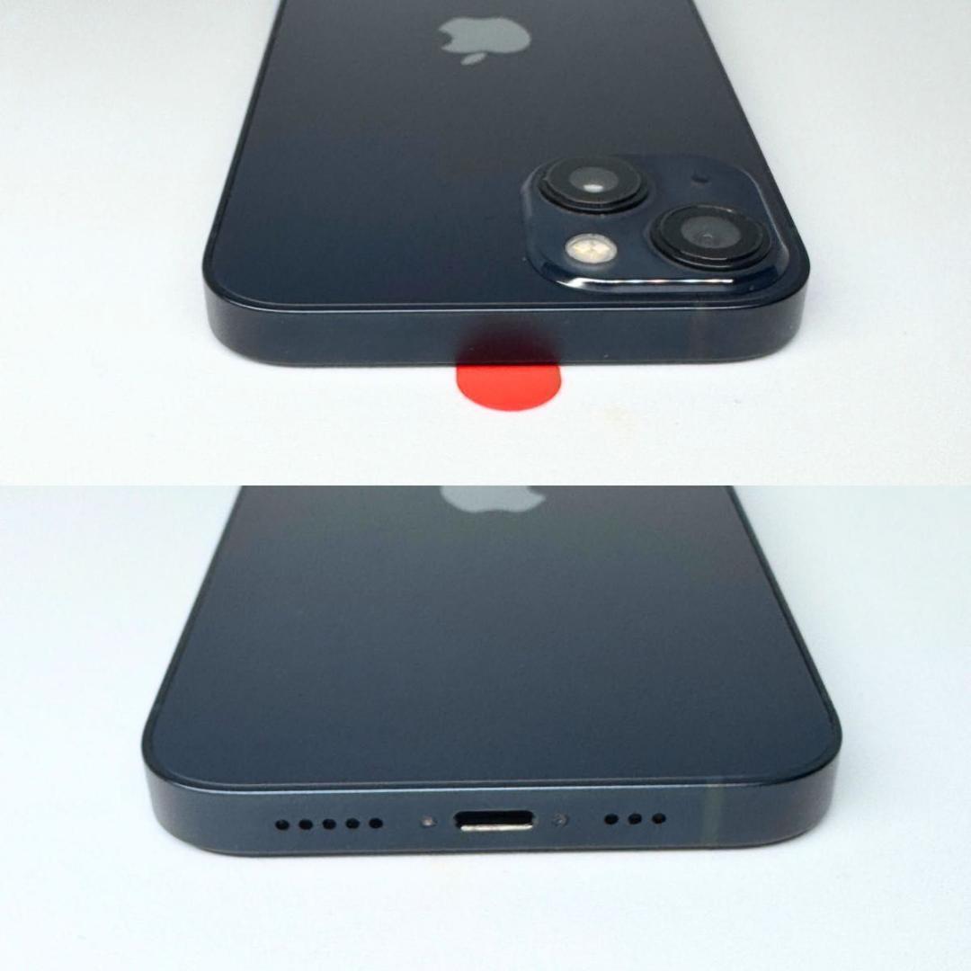 【訳ありセール】iPhone13 128GB バッテリー新品 ミッドナイト