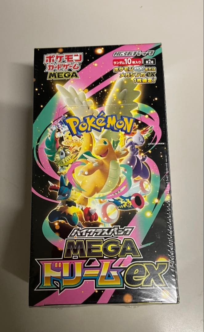 ポケモンカードゲーム MEGAドリームEX 10パック入り　1box