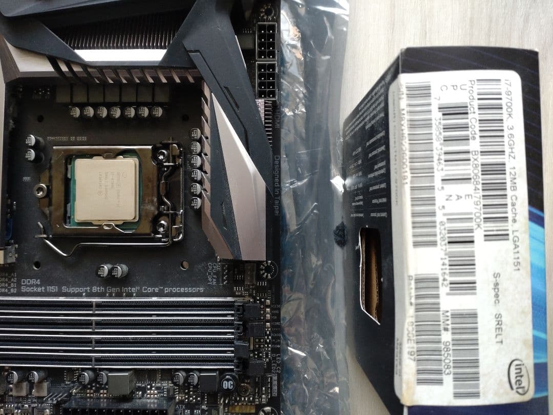 PC システ厶 (MBoard, RAM Kit, CPU & HS)