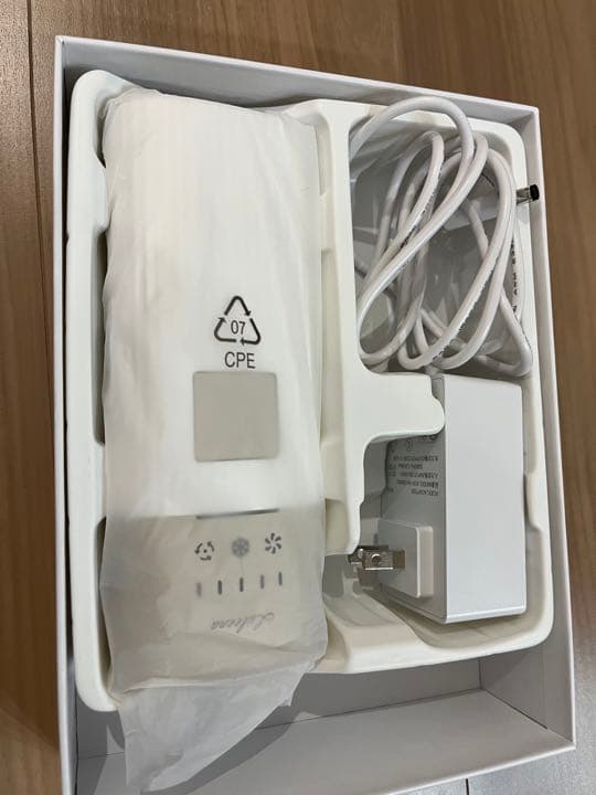 脱毛器 Luleena ホワイト