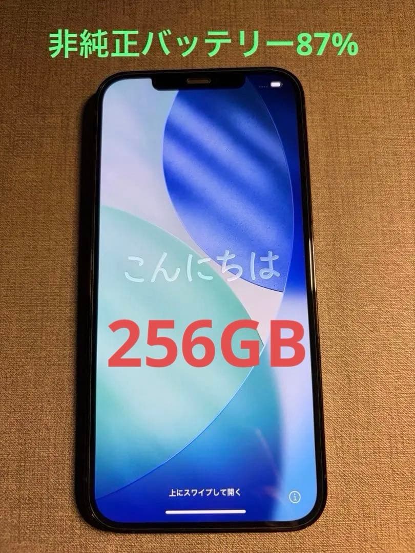 iPhone12promaxパシフィックブルー256GB