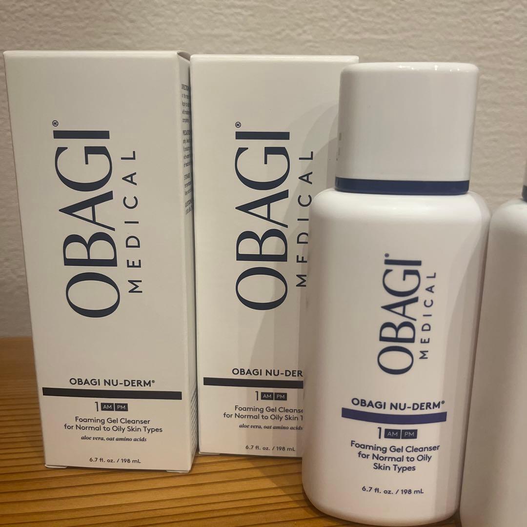 OBAGI NU-DERM フォーミングジェル 洗顔料 & トナー セット