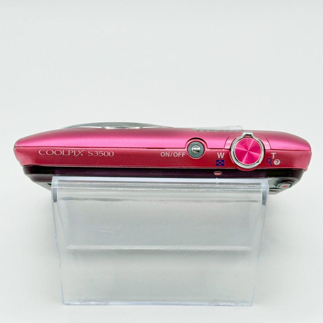 【動作確認済み】Nikon COOLPIX S3500 ピンク