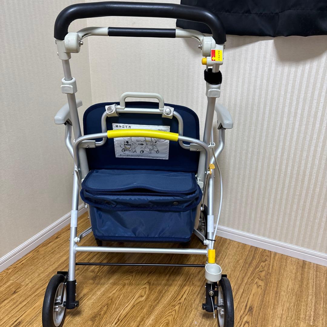 手押し車 シルバーカー ヘルスバックMB 載せれる座れる