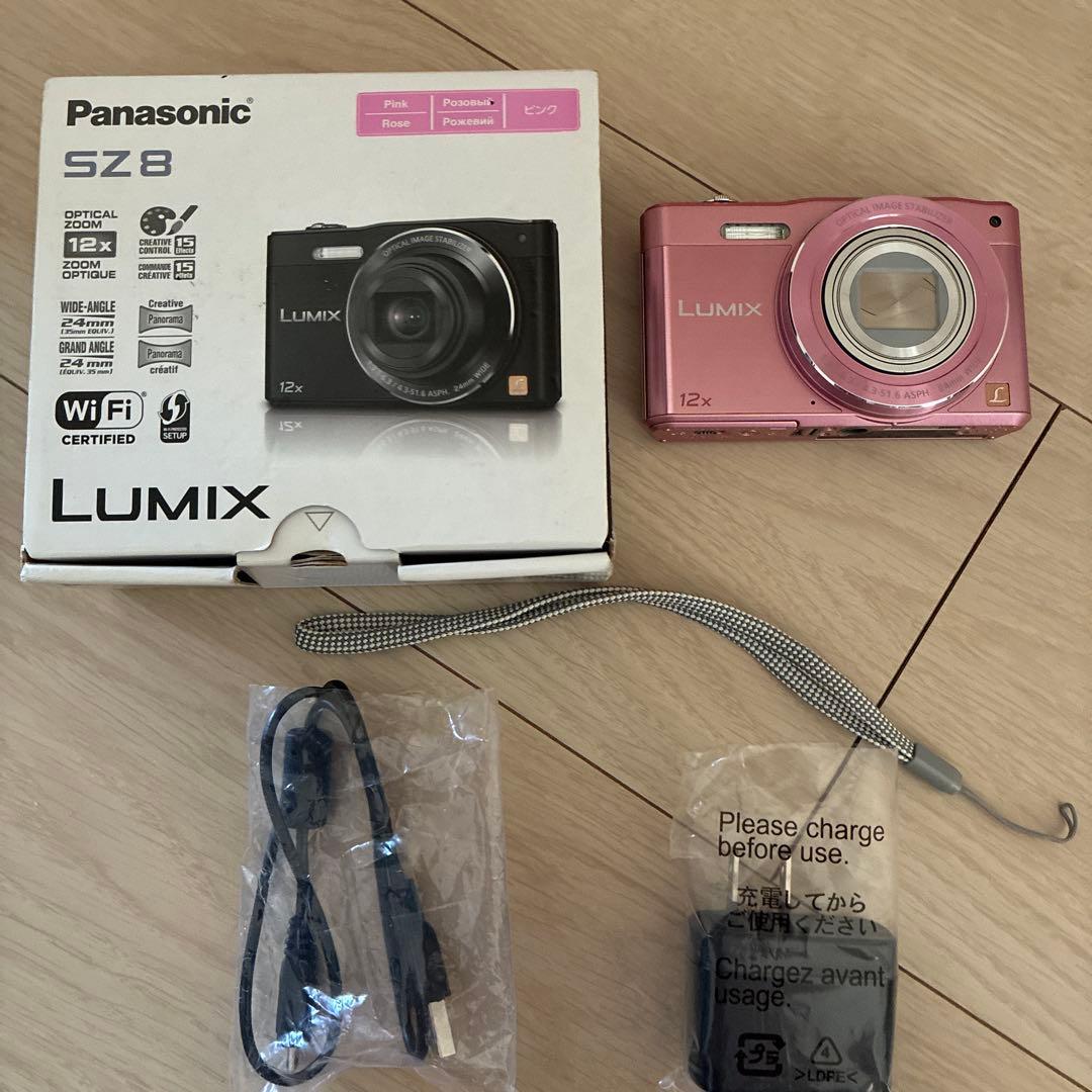パナソニック　LUMIX SZ8 ピンク